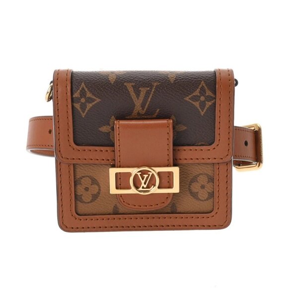 LOUIS VUITTON Monogram reverse Bumback Dauphine BB Brown - Picture 1 of 11